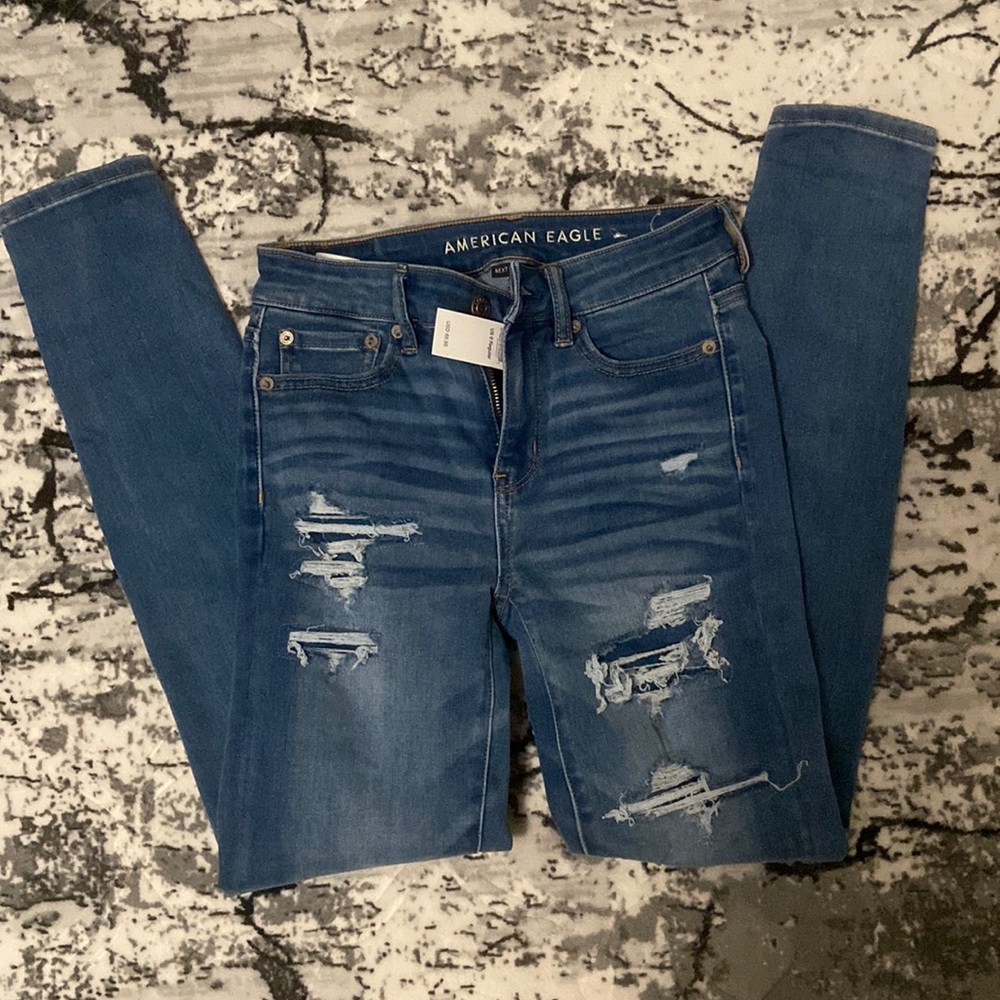 Brand new American eagle high rise jeggings
